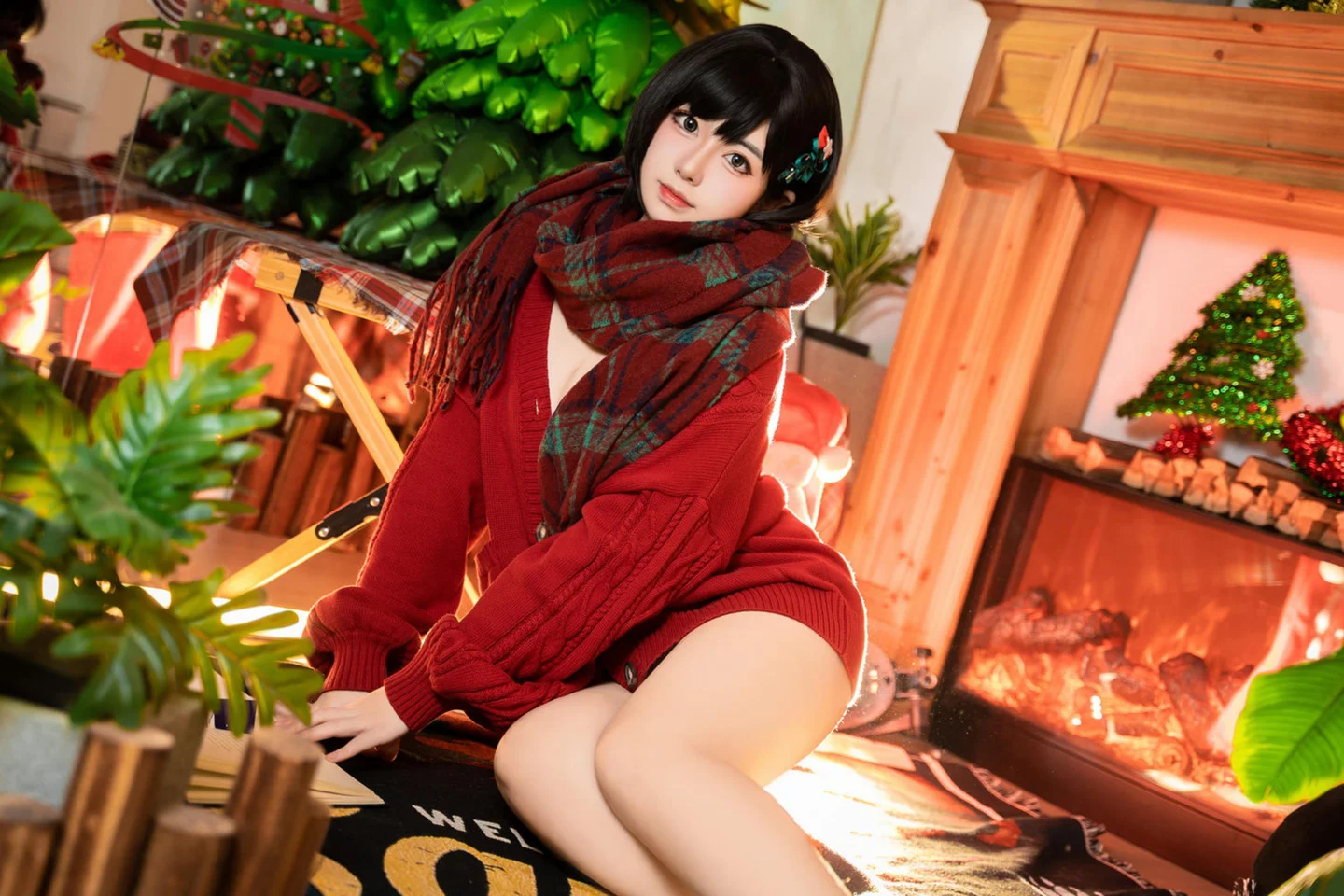 虎森森 - 圣诞快乐 [55P-921MB] tg@simisebaisi 【丝足阁】006.webp